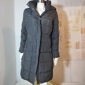 Calvin Klein Dark Gray Puffer Coat